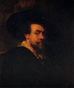 Peter Paul Rubens Self-portrait with a Hat Spain oil painting artist